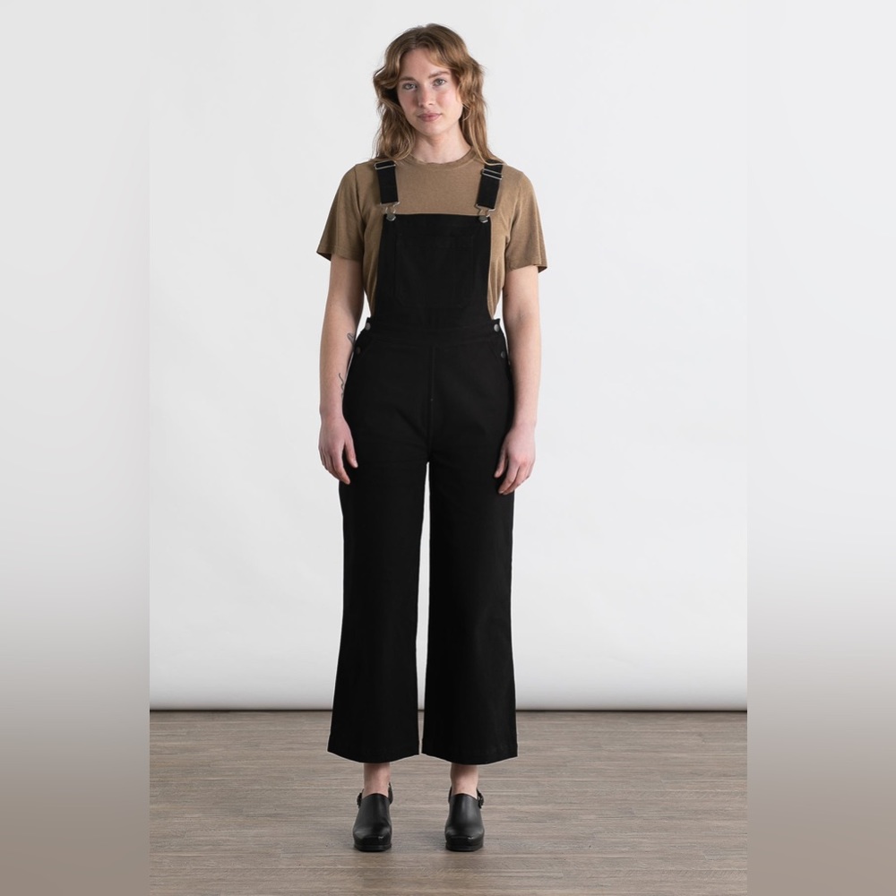 Bridge and Burn Roscoe Overalls Black Size 27